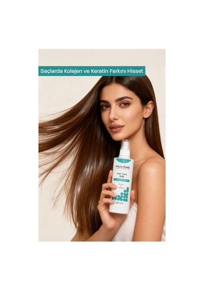 Saç Besleyici Keratin Kolajen Saç Bakım Sütü Spreyi Milk Keratin Hızlı Saç Uzama Dökülme Karşıtı