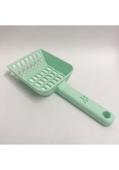 3d Baskı Kedi Kumu Küreği - Geniş Hazneli Eleme Küreği-mint