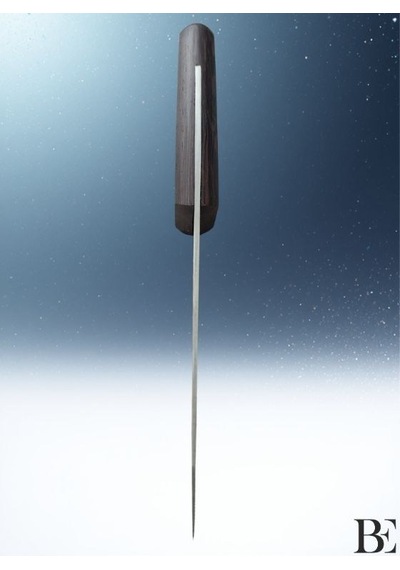Beknife Bemiral Bıçak No.1 14 Cm 10121.14 Wenge Saplı İşlemeli Kasap Bıçağı 36mm X 140mm X 3mm