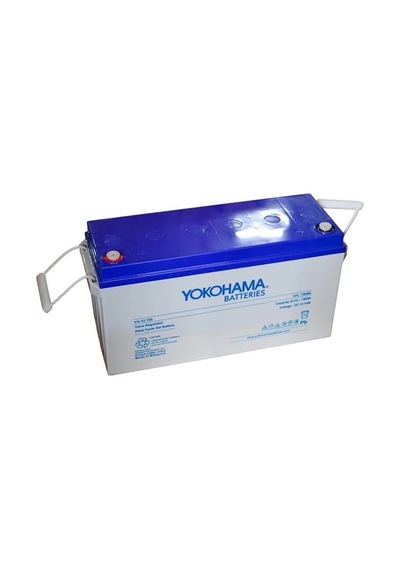 Yokohama Yh-27018 12v 150ah Tam Bakımsız Deep Cycle Jel Akü 481x170x241mm