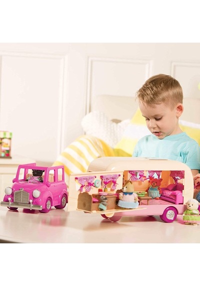 Li'l Woodzeez Karavan Pembe