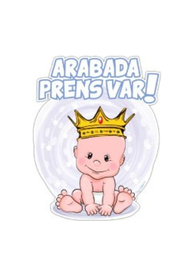 Bob23 Arabada Prens Var Sticker