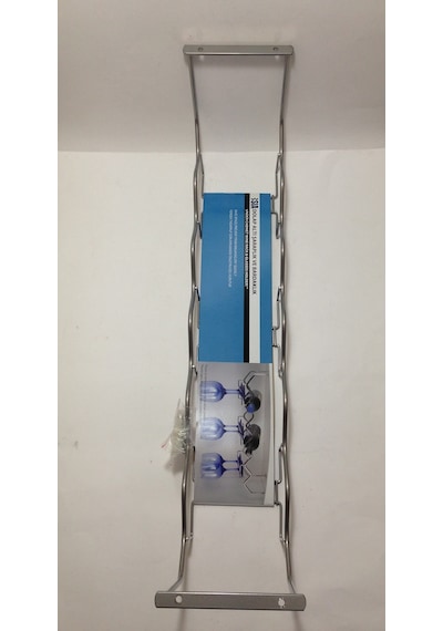 DOLAP ALTI ŞARAPLIK VE BARDAKLIK  54x11x18cm