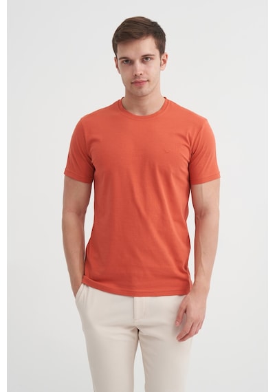 Cazador Basic Süprem Erkek T-shirt 46230 Kiremit Kiremit