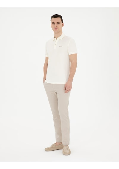 Pierre Cardin Erkek Bej Pantolon Kanvas-chino 50289194-vr011 Bej