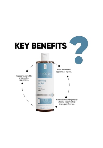 Mineaderm Smoothing Aha Bha Toner 200 Ml Sku: Smg8690010515599