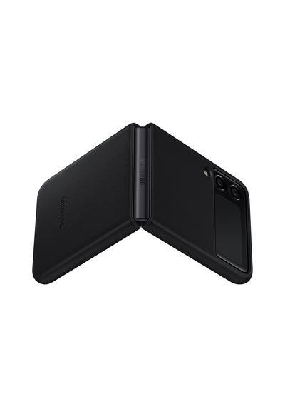 Samsung Uyumlu Galaxy Z Flip3 5G Deri Kilif Hakiki Deri Lether Cover Ef- 396479271