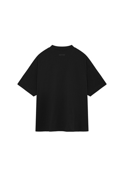 No Fear Çocuklar Için Pamuklu Kısa Kollu Unisex Tişört Siyah