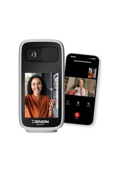 Xenon Smart Ev Kamerası Ekranlı 2560p 4mp Mobil Kontrol Wifi 360 Hareket Takip Bebek Kamerası 2&apos Li Set