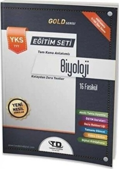 Tyt Gold Serisi Biyoloji 16 Fasikül Eğitim Seti