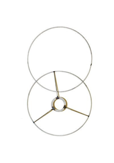 Tr 1 Çift Abajur Teli 30 Cm Boyasız Metal, Paslanmaz Çerçeve Seti Makrome Avize, Abajur Başlığı Ve T Genel
