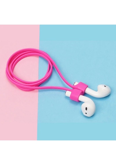 Ally Airpods 1-2 Nesil Ve Pro Uyumlu Mıknatıslı Kulaklık Askısı- 5775 Fuşya