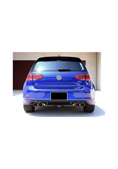 Vw Golf Mk7 R Tampon Style Difüzör Piona Black 2012 - 2017