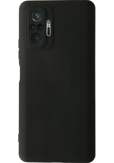 Uryport Xiaomi Redmi Note 10 Pro Kılıf Nano İçi Kadife Silikon - Siyah