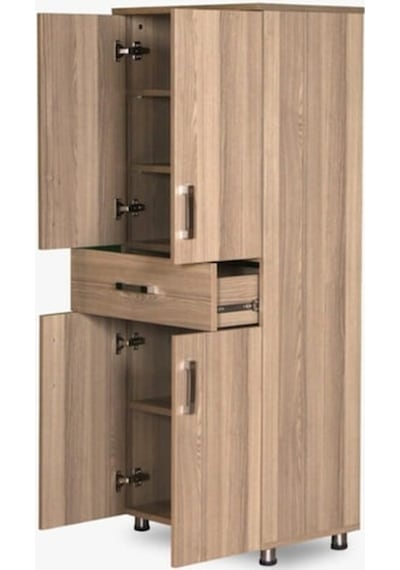 Çok Amaçlı Dolap Somone130 Cm Hard Parlak Suntalem El Yapım