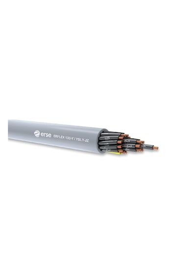 Erse Ysly-2x0.50 ,kesit 0.50mm² 2-damar/çok Telli Pvc Kumanda Kablo