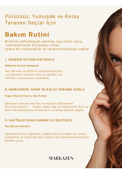 Markazen Bitki Özlü Saç Kremi 350 ML