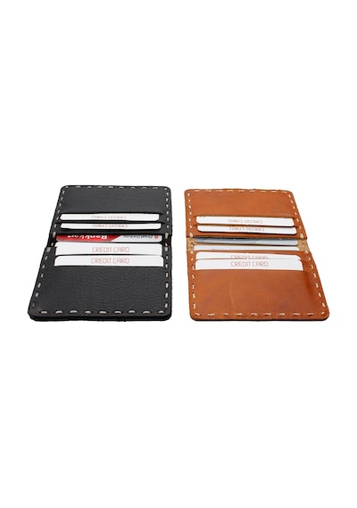Clk Bizoon % 100 Hakiki Deri Dm Leather Minimal Cüzdan Kartlık 3011