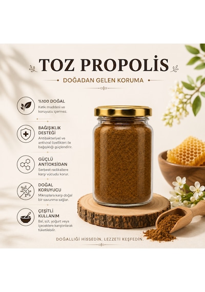 Memiş Ağa Toz Propolis 100 Gr