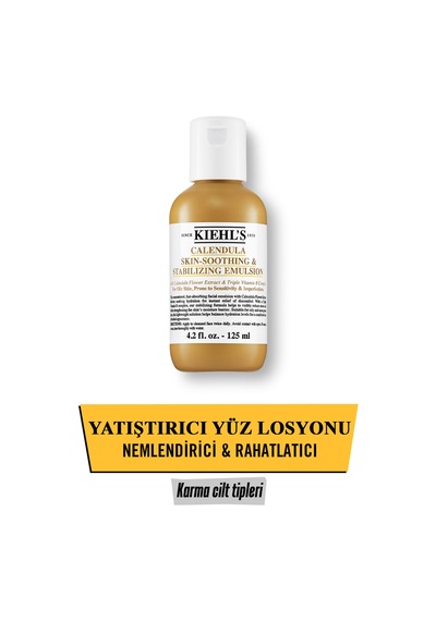 Ciltte Kızarıklık Ve Fazla Yağlı Görünümü Azaltıcı Calendula Kadife Çiçeği Özlü Yüz Losyonu 125ml