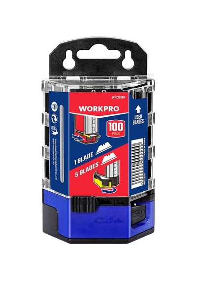 Workpro Wp213004 100lü Rötuş Maket Bıçağı Yedeği Fr Wp213004