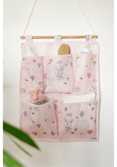 Serstil Pink Rabbit Serisi 2 Katlı Duvar Tipi Düzenleyici - 36 X 46 Cm