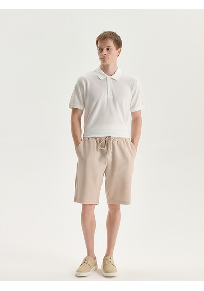 Lcw Vision Bej Slim Fit Erkek Şort
