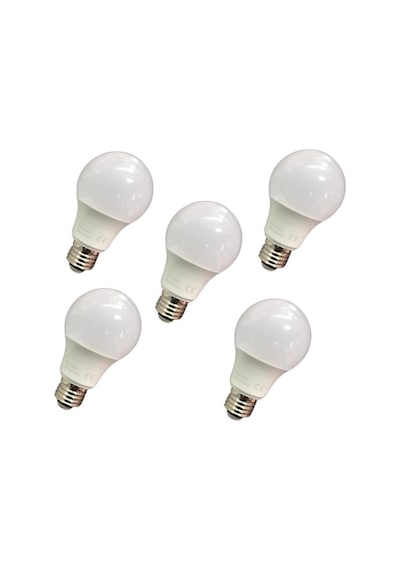 5 Li Paket 9 W Dc 12 V Led Ampül Beyaz