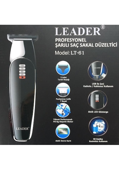 Profesyonel Traş Makinesi Leader LT-61