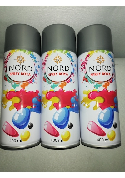 Nord Sprey Boya Ahşap Plastik Demir Metal 400 ML