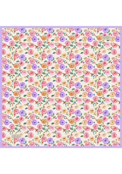 La Boutique 2426-01 Sura İpek 90x90 Karışık