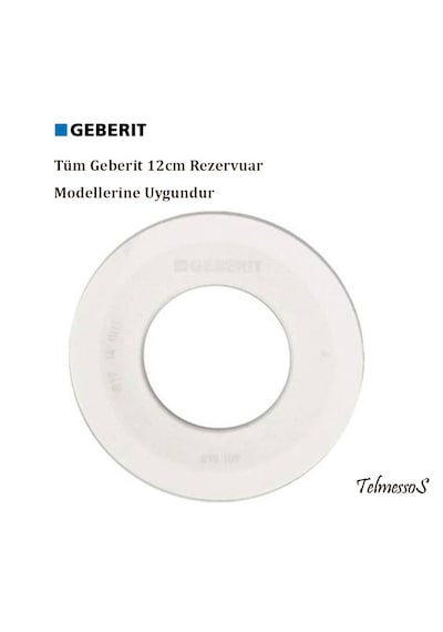 Geberit 816.418.00.1 12cm Rezervuar Boşalma Contası Şeffaf
