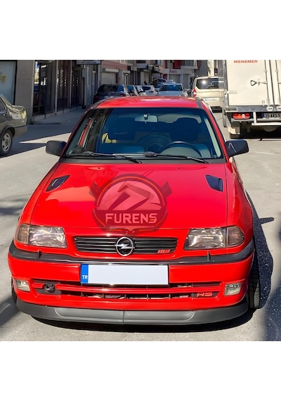 Opel Astra F 1991-1998 Uyumlu H Lip Esnek Ön Lip 2 Parça Karlık Ön Ek Tampon Altı Dil