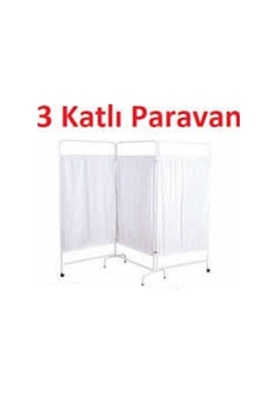 AcarLAB Muayene Masası + Paravan + Eskabo + Serum Askısı Dörtlü Set