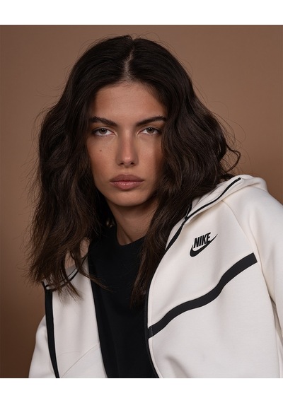 Nike Tech Fleece Windrunner Fz Hooded Kadın Sweatshirt-sportxstore Bej