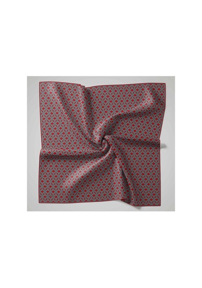 Silk Home Twill İpek Eşarp - 11479-40 Kırmızı