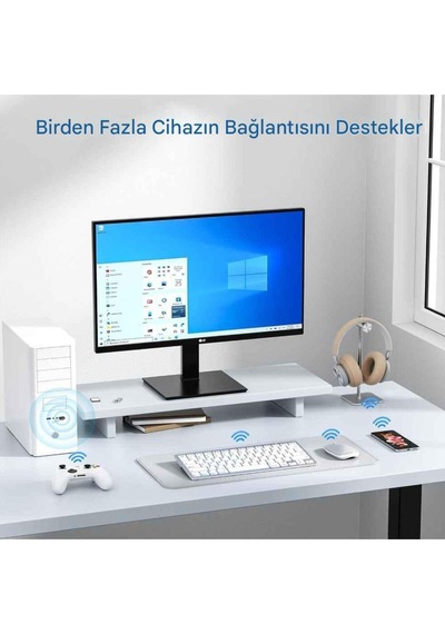 Bluetooth Usb Adaptör Versiyon 5.4 Stick Dongle Edr & Ble Windows 11/10/8.1/7 Uyumlu