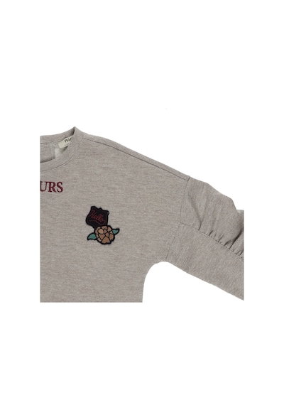 Panço Kız Çocuknakışlı Sweatshirt Bej 001