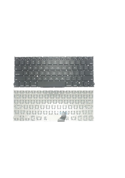 Apple Uyumlu MacBook Pro A1502 Emc2875 İle Notebook Klavye - Siyah - İng - Küçük Enter