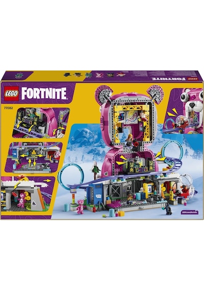 LEGO® Fortnite® Müzikal Mağara 77082 - 12 Yaş ve Üzeri Çocuklar için 6 Minifigür İçeren Yaratıcı Oyuncak Yapım Seti (1963 Parça)