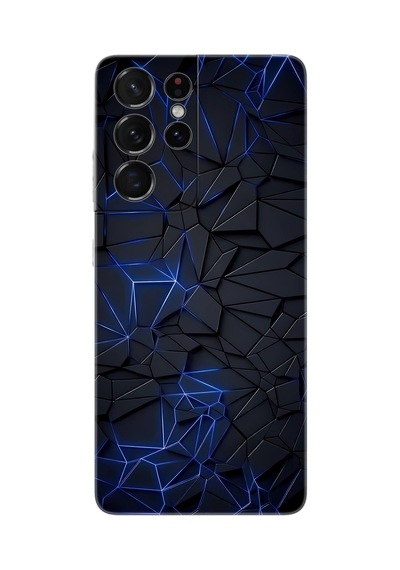 Samsung Galaxy S21 Ultra Sm-g998b Uyumlu Kılıf Desenli Silikon Karmaşık Design Stk:1874
