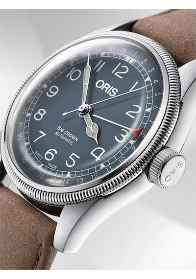 Oris Big Crown Pointer Date 40.00 Mm Otomatik Saat 01 754 7785 40 Kahverengi