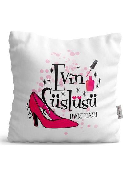 Kişiye Özel Evin Süslüsü Dekoratif Yastık - 1
