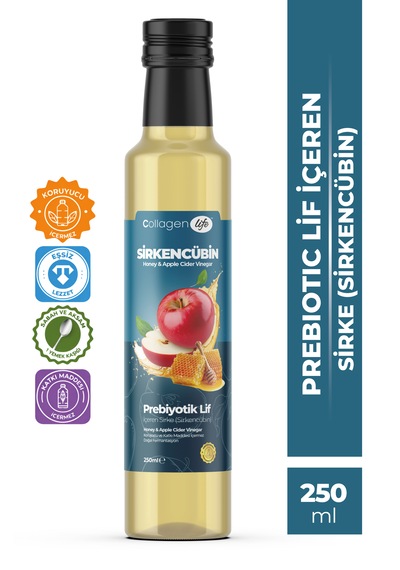 Collagen Life Sirkencübin Prebiyotik Sirke 250 Ml