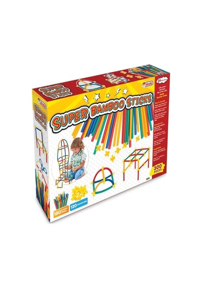 Zekice Eğlenceli Bambu Çubuklar 300 Parça 590663 Diğer