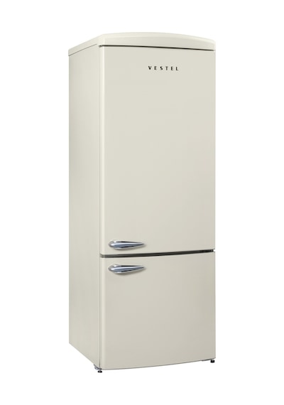 Vestel Retro NFK52211 Bej 471 LT No-Frost Kombi Tipi Buzdolabı