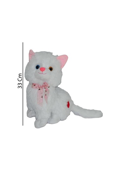 Tr Peluş Kedi 33cm Halley