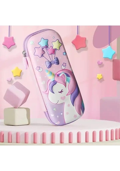 Valkyrie 3 Boyutlu Yıldız Balon Unicorn Su Geçirmez Kalem Kutusu Genel