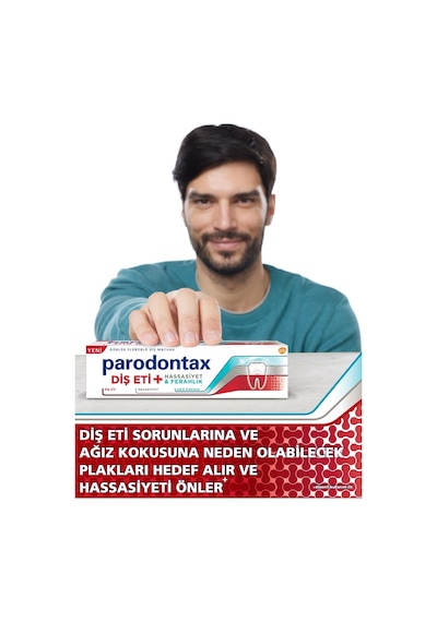 Parodontax Diş Eti + Hassasiyet Ferahlık Diş Macunu 75 ML