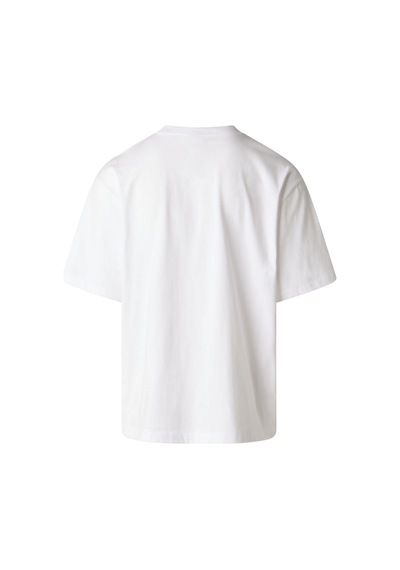 The North Face M Lıquıd Logo Oversıze Short Sleeve Tee- Erkek Tişört Nf0a8g9ufn41 Beyaz